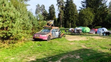 Podróże Kamperem Po Polsce - Kemping Łęg, Jezioro Czorsztyńskie