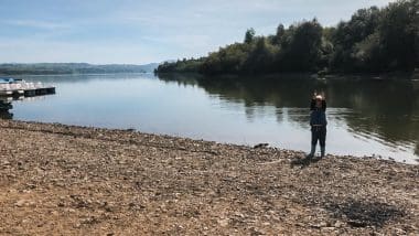 Podróże Kamperem po Polsce - Kemping "Przystań wodna", Jezioro Czorsztyńskie