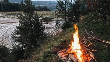 Podróże kamperem po Polsce - Kemping ŁĘG, Jezioro Czorsztyńskie