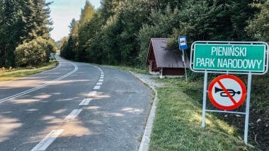 Podróże Kamperem po Polsce - Kemping "Przystań wodna", Jezioro Czorsztyńskie