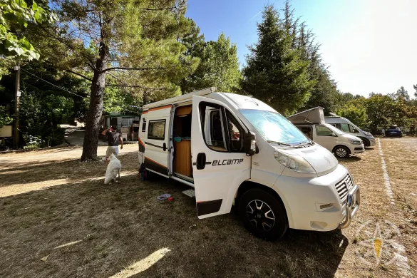 Kempingi w Portugalii - Kamping Pião w Serra da Estrela