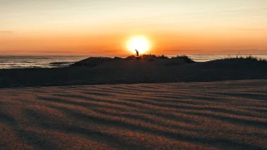 Plaża w Costa Nova