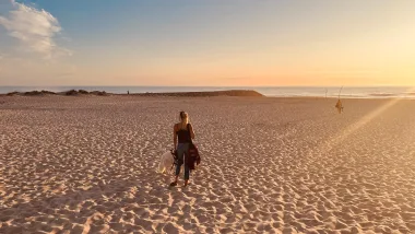 Plaża w Costa Nova