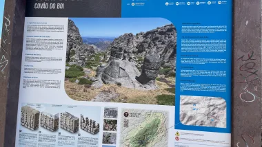 Przejazd Malowniczą Trasą W Najwyższych Górach Portugalii
