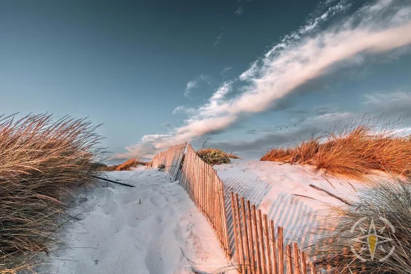 Plaża w Costa Nova