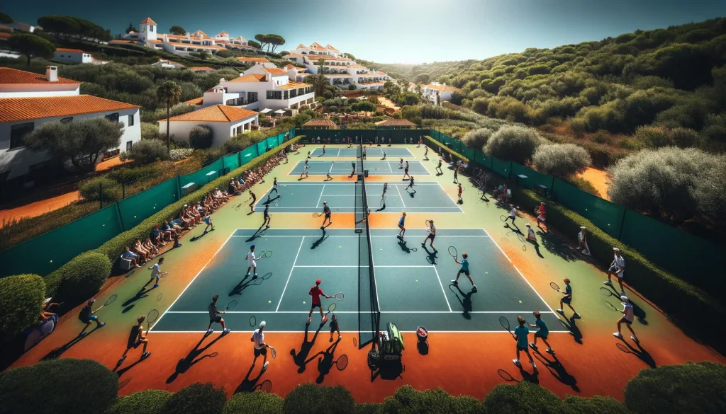 tenis, obozy letnie dla dzieci w algarve