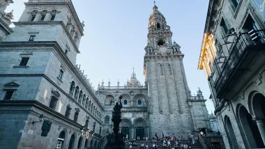 Santiago de Compostela, szlak Św. Jakuba, Historia i opis atrakcji miasta, Santiago de Compostela, St. James route, History and description of the city's attractions