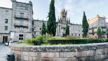 Santiago de Compostela, szlak Św. Jakuba, Historia i opis atrakcji miasta, Santiago de Compostela, St. James route, History and description of the city's attractions