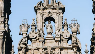 Santiago de Compostela, szlak Św. Jakuba, Historia i opis atrakcji miasta, Santiago de Compostela, St. James route, History and description of the city's attractions