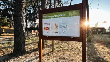 Kempingi W Portugalii. Kemping - Orbitur Caminha