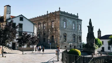 Santiago de Compostela, szlak Św. Jakuba, Historia i opis atrakcji miasta, Santiago de Compostela, St. James route, History and description of the city's attractions