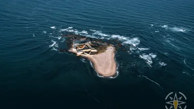 Fortress Da Insua, Portugalia, Hiszpania, Portugal, Spain Border