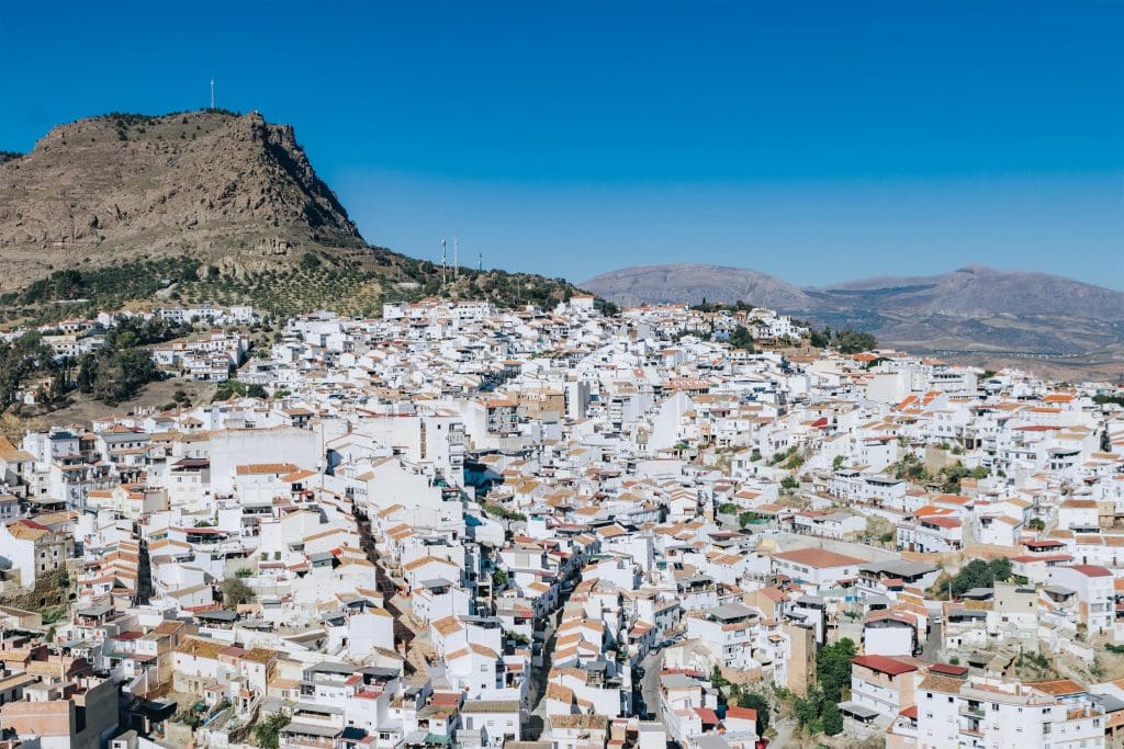 Alora Landscape. Alora / Malaga Widoki Z Góry