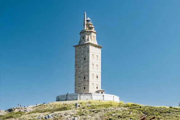 A Coruna, Wieża Herculesa, druga najstarsza latarnia morska na świecie!
