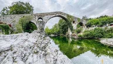 Cangas de Onis, Assturia, Północna Hiszpania